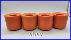 Vintage BDS Skateboard Wheels Dragon Orange New RARE Set Bulldog Skates Vintage BDS Skateboard Wheels Dragon Orange New RARE Set Bulldog Skates