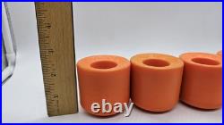 Vintage BDS Skateboard Wheels Dragon Orange New RARE Set Bulldog Skates