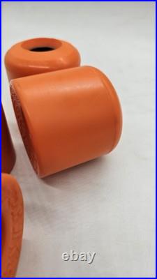 Vintage BDS Skateboard Wheels Dragon Orange New RARE Set Bulldog Skates Vintage BDS Skateboard Wheels Dragon Orange New RARE Set Bulldog Skates
