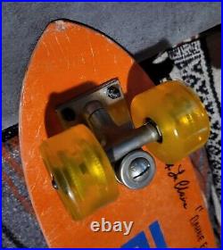 Vintage Bahne Skateboard Chicago Trucks Nos Metaflex'surfer' Wheels 70s Classic