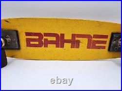 Vintage Bahne Skateboard with Chicago Trucks and Ultra Slick Wheels