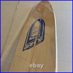 Vintage Bahne Skateboards Bob Mohr Bullet Skateboard Deck 7.75 x 29.75