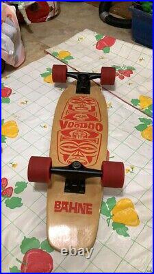 Vintage Bahne Voodoo Skateboard