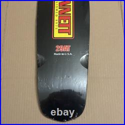 Vintage Bennett Victor Black Skateboard Cruiser Deck 8 x 28.5