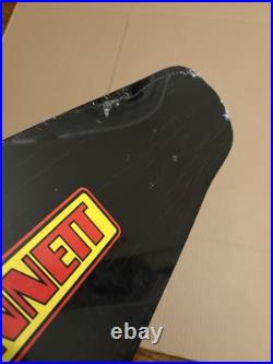 Vintage Bennett Victor Black Skateboard Cruiser Deck 8 x 28.5