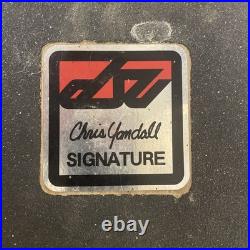 Vintage Beyond Rare 1970's Chris Yandall Signature Skateboard Acs 500 Trucks