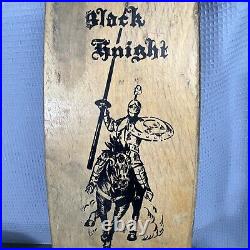 Vintage Black Knight Skateboard 1960's Sport Fun Clay Wheels Excellent Cond