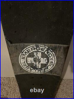 Vintage Black Label Emergency Jeff Grosso Donkey Skateboard Deck Skate