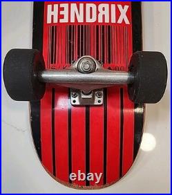 Vintage Black Label Neal Hendrix Skateboard Deck Complete Indy Trucks