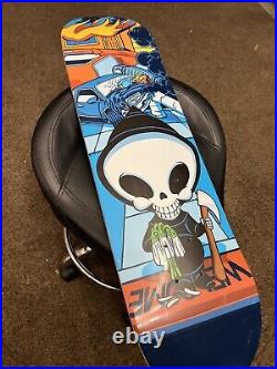Vintage Blind car crash model reaper sidewalk skateboard surfboard deck NOS Vintage Blind car crash model reaper sidewalk skateboard surfboard deck NOS