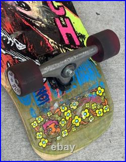 Vintage Blockhead Stretch Skateboard 34 Long