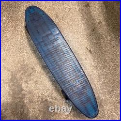 Vintage Blue 1970s Pro Line by Roller Sports Skateboard USA with Stoker Wheels