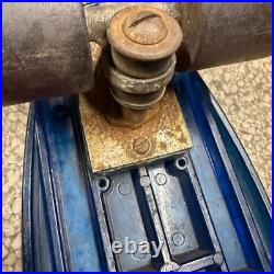 Vintage Blue 1970s Pro Line by Roller Sports Skateboard USA with Stoker Wheels