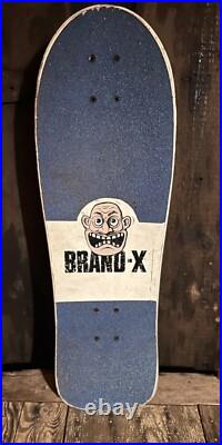 Vintage Brand X Anthrax Deck, 1987Rare Original Hiroaki Katano, NYC Skate History