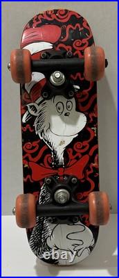 Vintage Cat And The Hat Skateboard Small Dr Seuss Movie Wall Display Memorbilia