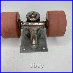 Vintage Chicago Skateboard Trucks with Clay Chicago 76P Wheels Lot #1