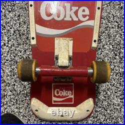 Vintage Coca-Cola Coke Max Headroom Variflex Skateboard 1987 C-C-Catch The Wave