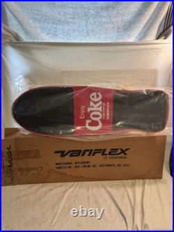 Vintage Coca-Cola Coke Max Headroom Variflex Skateboard 1987 C-C-Catch The Wave