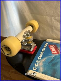 Vintage Coca-Cola Coke Max Headroom Variflex Skateboard 1987 C-C-Catch The Wave