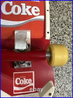Vintage Coca-Cola Coke Max Headroom Variflex Skateboard 1987 C-C-Catch The Wave