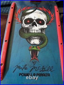 Vintage Complete Skateboard Mike McGill Bones Brigade Powell 80s