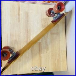 Vintage Continental Skateboard Aluminum 26 Gold