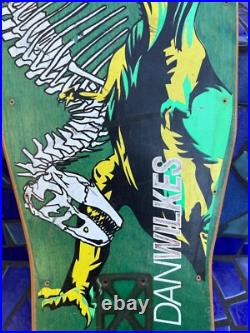 Vintage Dan Wilkes Tracker Deck from 1988 Signed in 2005