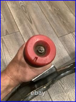 Vintage Dregs Biker Skateboard Longboard RARE With Wheels And Trucks Vintage Dregs Biker Skateboard Longboard RARE With Wheels And Trucks