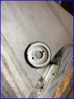 Vintage EARLY 1950s Sidewalk Surfboard Surf Board Wooden Skateboard Metal Wheels