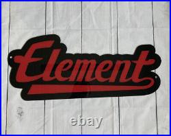 Vintage Element Skateboard Store Display Sign Banner Deck Skateboarding Bam