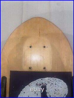 Vintage FISHLIPS Skateboard Rare Canadian Gator Late 80's / Early 90's Deck