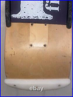 Vintage FISHLIPS Skateboard Rare Canadian Gator Late 80's / Early 90's Deck