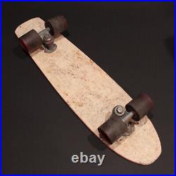 Vintage Fiberglass Skateboard 1970's Surfer Magazine Deck for Restoration