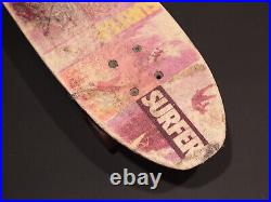 Vintage Fiberglass Skateboard 1970's Surfer Magazine Deck for Restoration