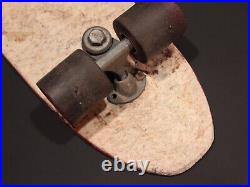 Vintage Fiberglass Skateboard 1970's Surfer Magazine Deck for Restoration