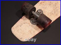 Vintage Fiberglass Skateboard 1970's Surfer Magazine Deck for Restoration