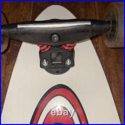 Vintage Flexdex Fiberglass Longboard Complete 1st Gen Seismic Spring Trucks 65mm