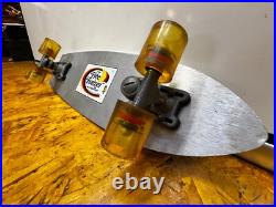 Vintage Free Former Aluminum Skateboard + ALS Indust Trucks + FF Urethane Wheels