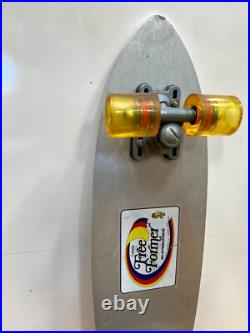 Vintage Free Former Aluminum Skateboard + ALS Indust Trucks + FF Urethane Wheels