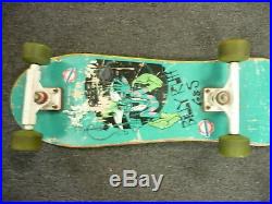 Vintage G & S Billy Ruff Jester Bomb Complete Skateboard