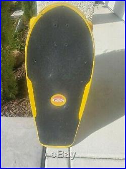 Vintage G&S Skateboard with super RARE G&S Rollerball Wheels