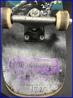 Vintage Goosebumps Skateboard Wolf. Free Shipping! Pre Owned
