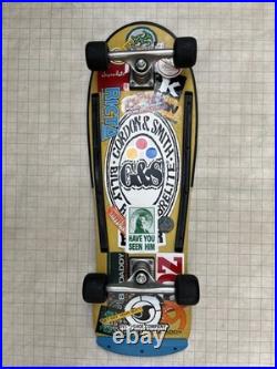 Vintage Gordon & Smith Fibrelite G&S Billy Ruff 1987 Complete skateboard