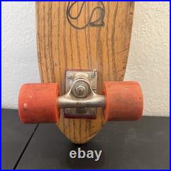 Vintage Gordon and Smith G & S Skateboard With Lotus #2 Wheels