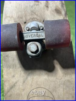 Vintage Gordon and Smith Warp Tail Skateboard Universal Grabber VI Wheels