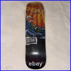Vintage Gravity Skateboard Sergio Yuppie Slick Bottom Deck 8.75 x 32.25