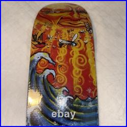 Vintage Gravity Skateboard Sergio Yuppie Slick Bottom Deck 8.75 x 32.25