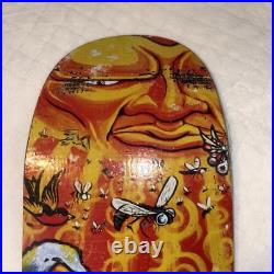 Vintage Gravity Skateboard Sergio Yuppie Slick Bottom Deck 8.75 x 32.25