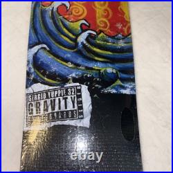 Vintage Gravity Skateboard Sergio Yuppie Slick Bottom Deck 8.75 x 32.25