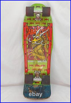 Vintage Green Powell Peralta Caballero Dragon & Bats Skateboard ACS-500 Trucks